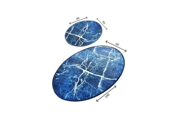 Niyanna Badrumsmatta 2-pack - Flerfärgad - Textil & mattor - Badrumstextil