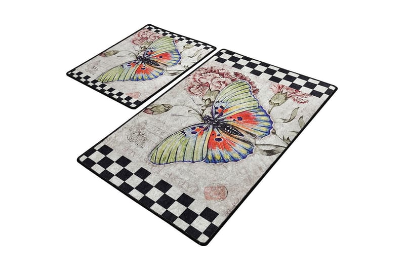 Niyanna Badrumsmatta 2-pack, Flerfärgad