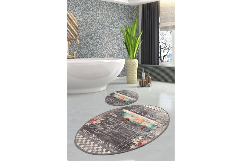 Niyanna Badrumsmatta 2-pack - Flerfärgad - Textil & mattor - Badrumstextil