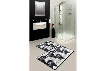 Niyanna Badrumsmatta 2-pack - Flerfärgad - Textil & mattor - Badrumstextil