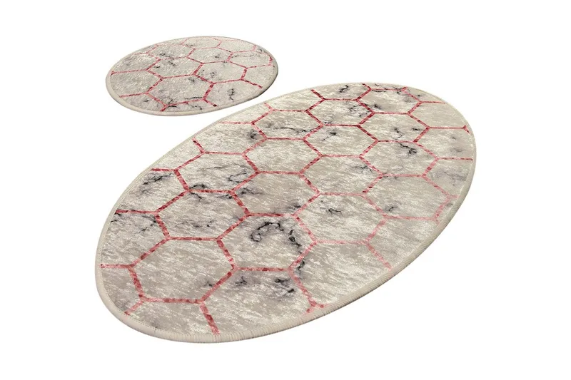 Niyanna Badrumsmatta 2-pack - Flerfärgad - Textil & mattor - Badrumstextil