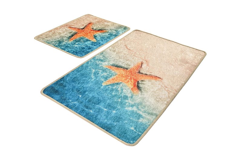 Niyanna Badrumsmatta 2-pack, Flerfärgad