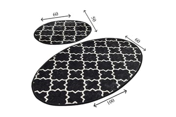 Niyanna Badrumsmatta 2-pack - Flerfärgad - Textil & mattor - Badrumstextil