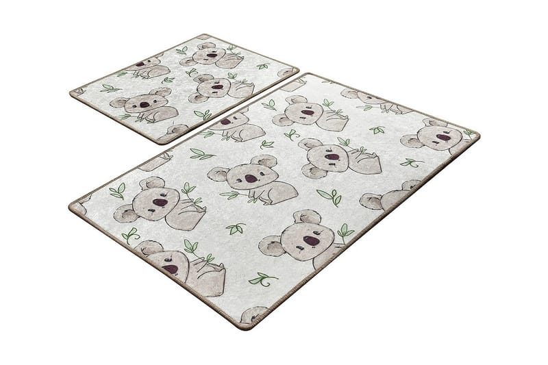 Niyanna Badrumsmatta 2-pack - Flerfärgad - Textil & mattor - Badrumstextil