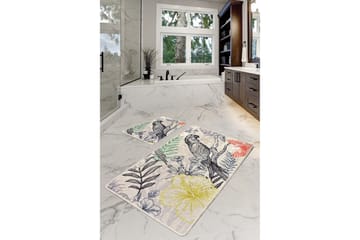 Niyanna Badrumsmatta 2-pack - Flerfärgad - Textil & mattor - Badrumstextil