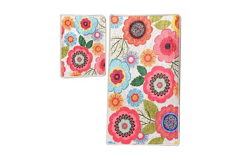 Niyanna Badrumsmatta 2-pack, Flerfärgad