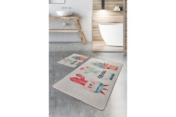 Niyanna Badrumsmatta 2-pack - Flerfärgad - Textil & mattor - Badrumstextil
