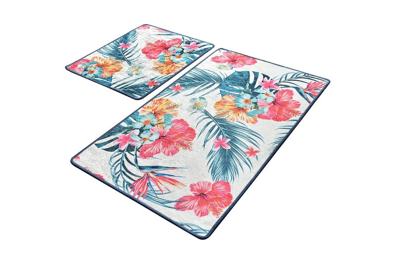 Niyanna Badrumsmatta 2-pack - Flerfärgad - Textil & mattor - Badrumstextil