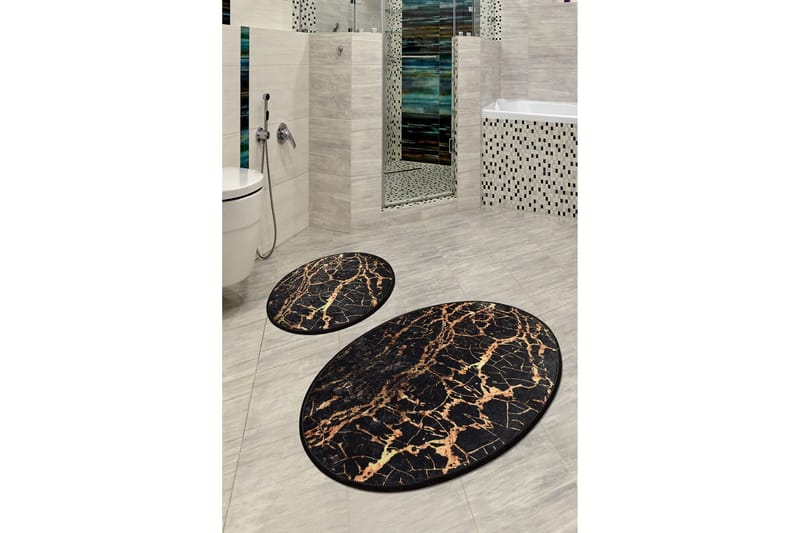 Niyanna Badrumsmatta 2-pack - Flerfärgad - Textil & mattor - Badrumstextil