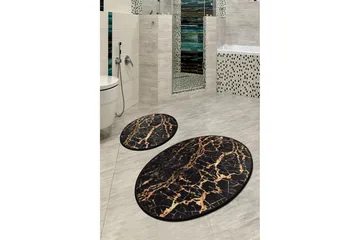 Niyanna Badrumsmatta 2-pack - Flerfärgad - Textil & mattor - Badrumstextil