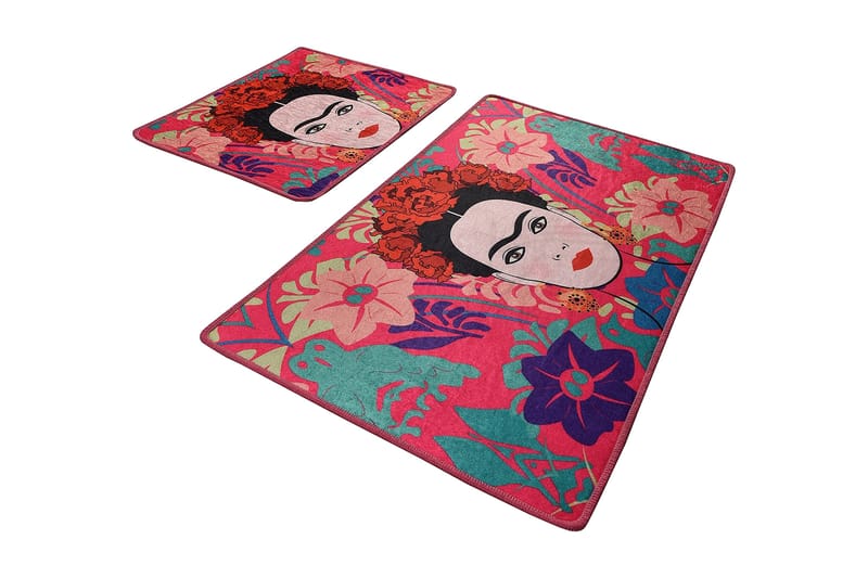 Niyanna Badrumsmatta 2-pack - Flerfärgad - Textil & mattor - Badrumstextil