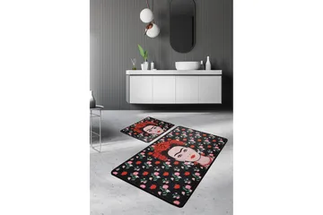 Niyanna Badrumsmatta 2-pack - Flerfärgad - Textil & mattor - Badrumstextil