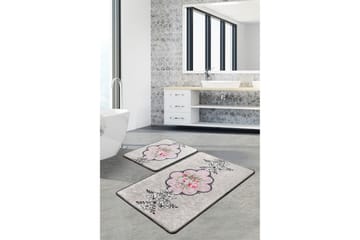 Niyanna Badrumsmatta 2-pack - Flerfärgad - Textil & mattor - Badrumstextil