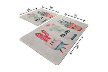 Niyanna Badrumsmatta 2-pack - Flerfärgad - Textil & mattor - Badrumstextil