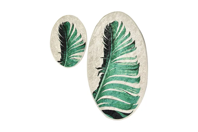 Niyanna Badrumsmatta 2-pack - Flerfärgad - Textil & mattor - Badrumstextil