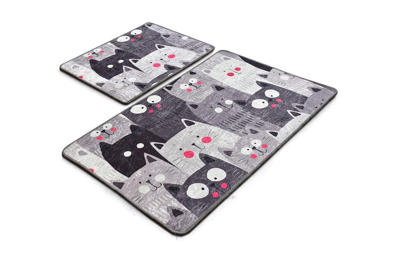 Niyanna Badrumsmatta 2-pack, Flerfärgad