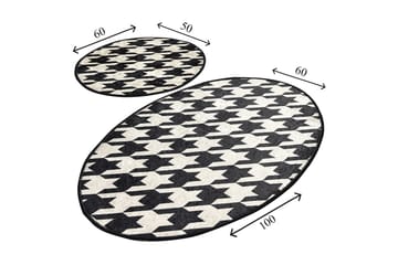 Niyanna Badrumsmatta 2-pack - Flerfärgad - Textil & mattor - Badrumstextil