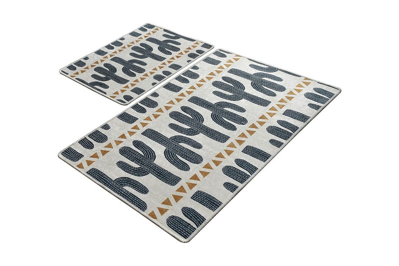 Niyanna Badrumsmatta 2-pack - Flerfärgad - Textil & mattor - Badrumstextil