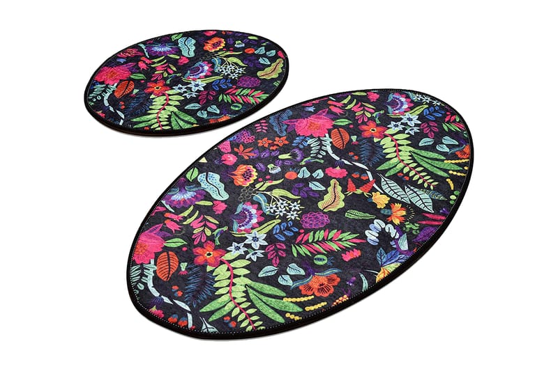 Niyanna Badrumsmatta 2-pack - Flerfärgad - Textil & mattor - Badrumstextil