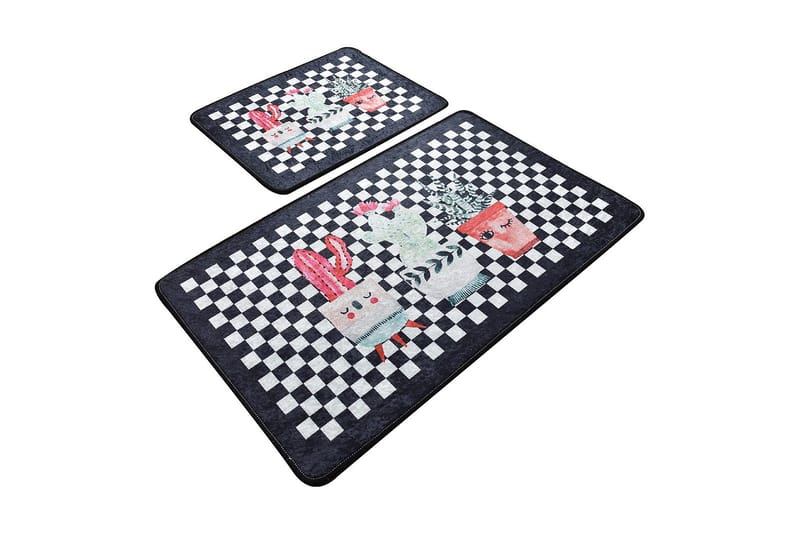 Niyanna Badrumsmatta 2-pack, Flerfärgad