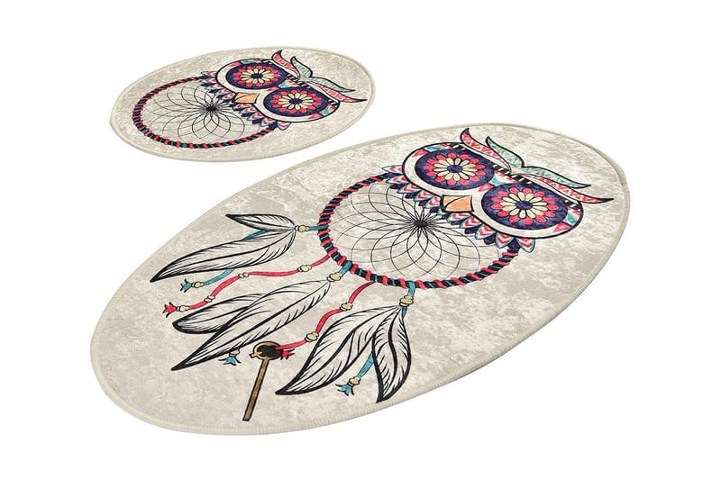 Niyanna Badrumsmatta 2-pack, Flerfärgad