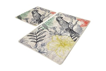 Niyanna Badrumsmatta 2-pack - Flerfärgad - Textil & mattor - Badrumstextil