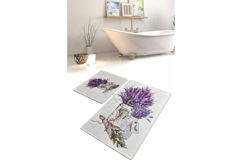 Niyanna Badrumsmatta 2-pack - Flerfärgad - Textil & mattor - Badrumstextil