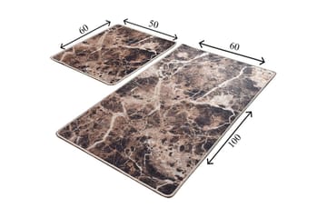 Niyanna Badrumsmatta 2-pack - Flerfärgad - Textil & mattor - Badrumstextil