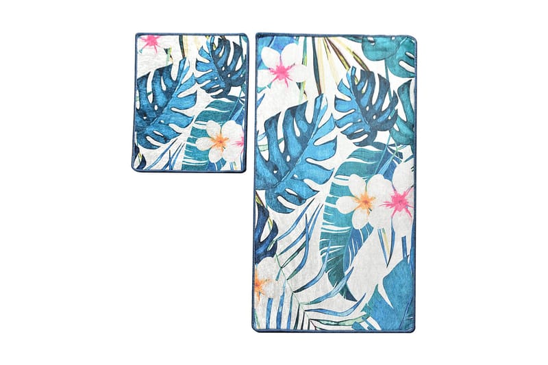 Niyanna Badrumsmatta 2-pack - Flerfärgad - Textil & mattor - Badrumstextil