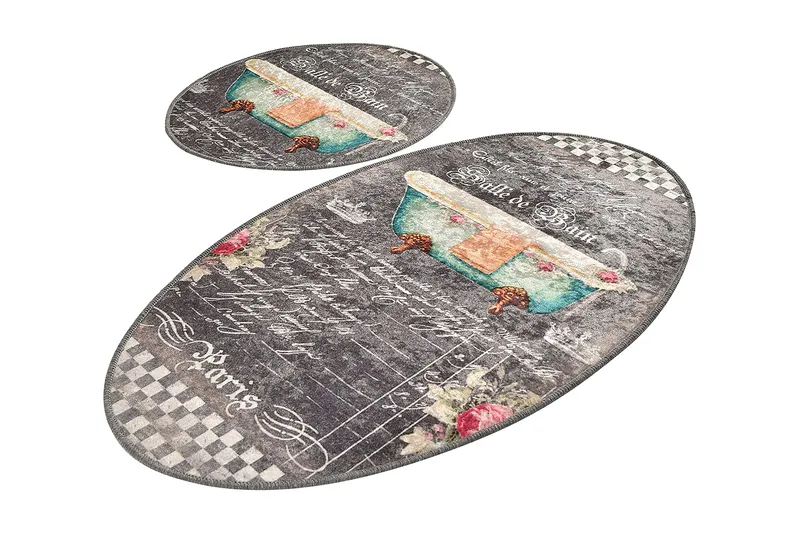 Niyanna Badrumsmatta 2-pack, Flerfärgad