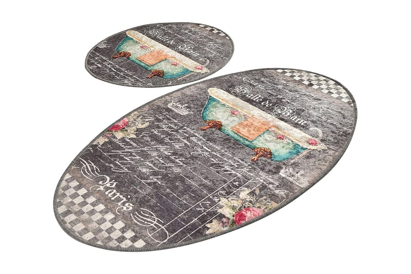 Niyanna Badrumsmatta 2-pack, Flerfärgad