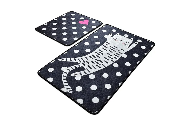 Niyanna Badrumsmatta 2-pack - Flerfärgad - Textil & mattor - Badrumstextil