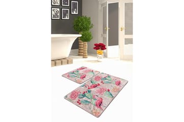 Niyanna Badrumsmatta 2-pack - Flerfärgad - Textil & mattor - Badrumstextil