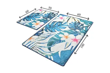 Niyanna Badrumsmatta 2-pack - Flerfärgad - Textil & mattor - Badrumstextil