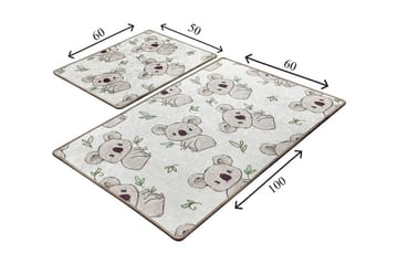 Niyanna Badrumsmatta 2-pack - Flerfärgad - Textil & mattor - Badrumstextil