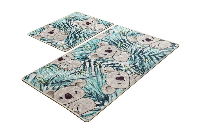 Niyanna Badrumsmatta 2-pack - Flerfärgad - Textil & mattor - Badrumstextil