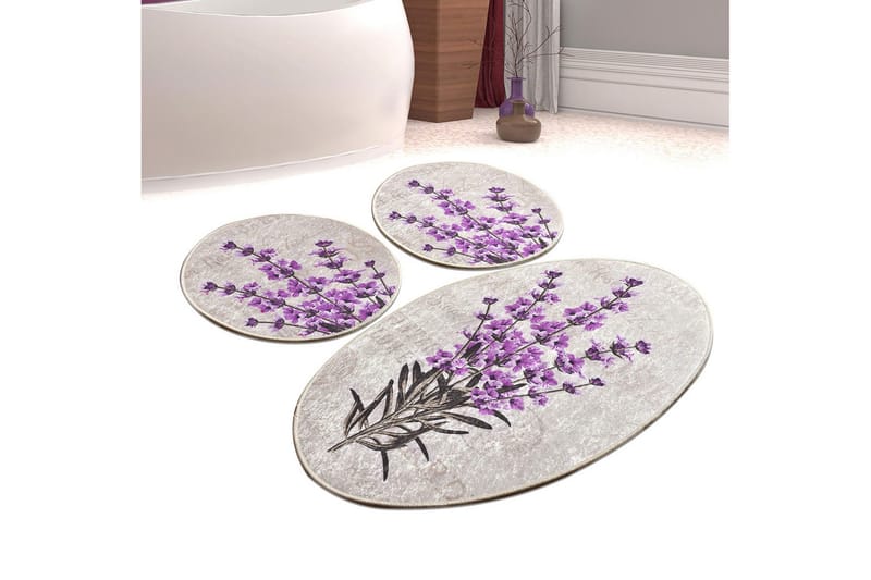 Niyanna Badrumsmatta 3-pack, Flerf ärgad