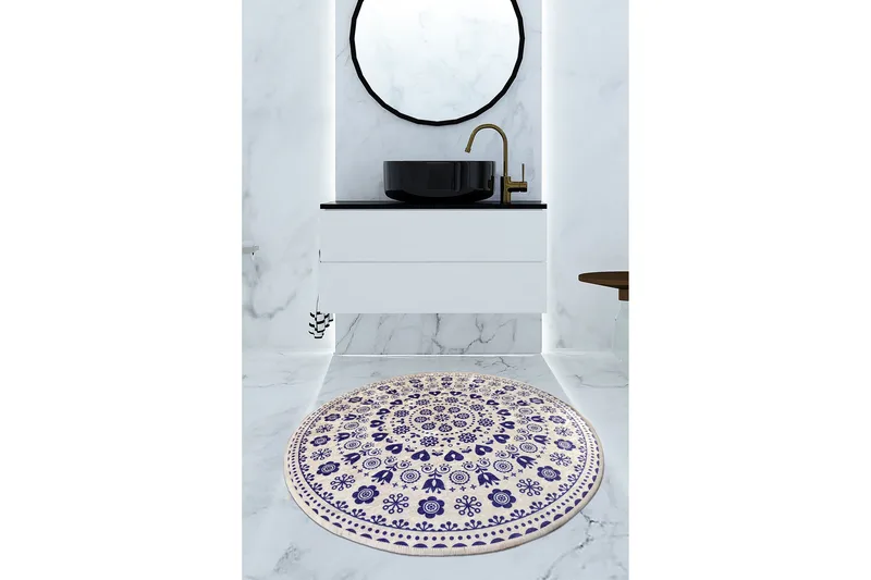 Niyanna Badrumsmatta - Flerfärgad - Textil & mattor - Badrumstextil