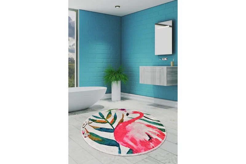 Niyanna Badrumsmatta - Flerfärgad - Textil & mattor - Badrumstextil