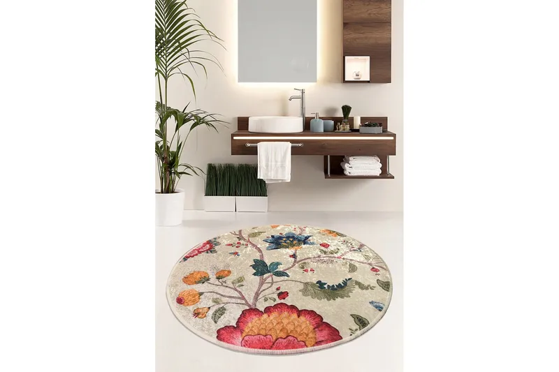 Niyanna Badrumsmatta - Flerfärgad - Textil & mattor - Badrumstextil