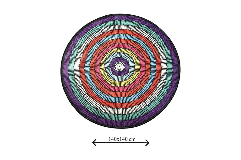 Niyanna Badrumsmatta - Flerfärgad - Textil & mattor - Badrumstextil