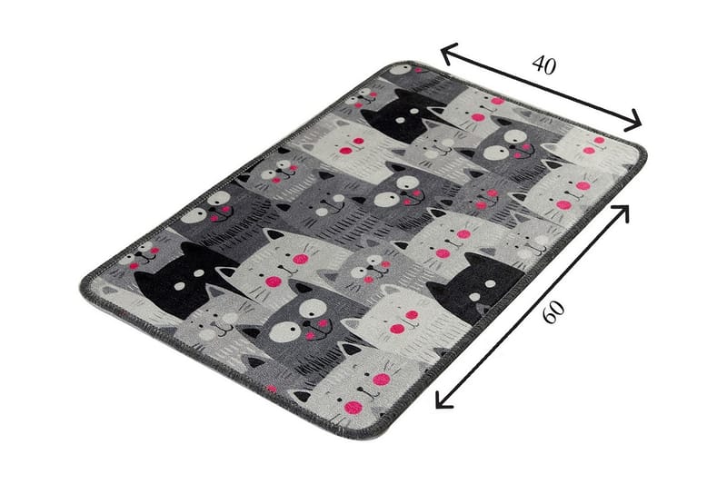 Niyanna Badrumsmatta - Flerfärgad - Textil & mattor - Badrumstextil