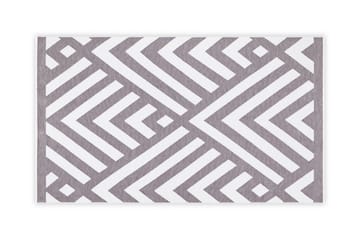 Strandhandduk Skeens - Grå/Vit - Textil & mattor - Badrumstextil