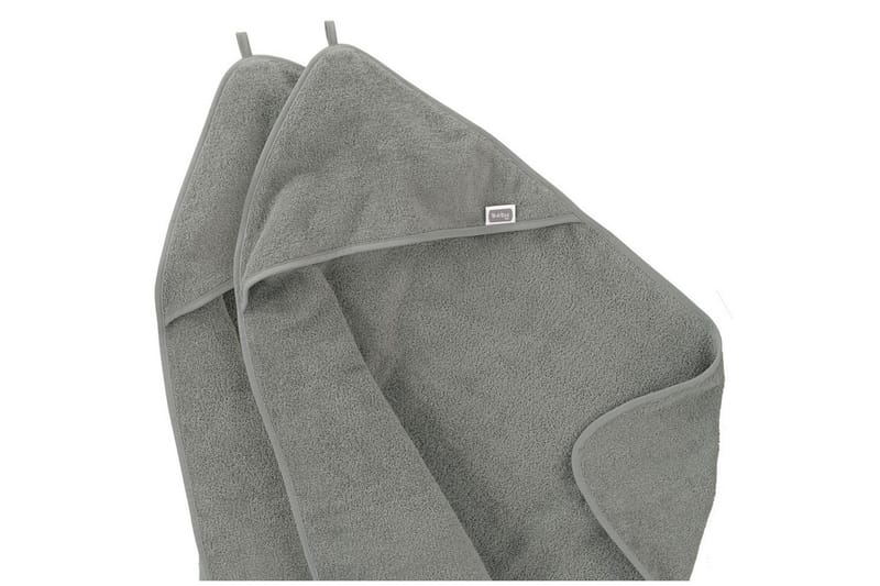 Babycape Basic 75 x 75 cm 2-Pack Grå - Textil & mattor - Barntextilier - Sängkläder barn