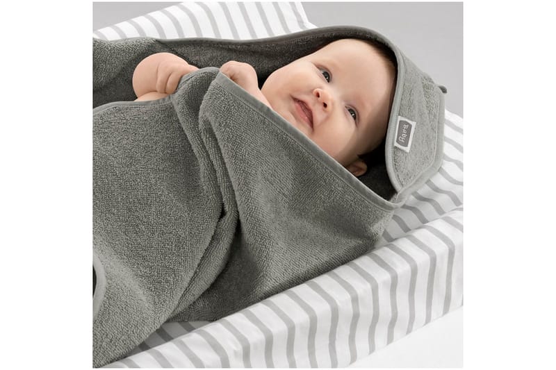 Babycape Basic 75 x 75 cm 2-Pack Grå - Textil & mattor - Barntextilier - Sängkläder barn