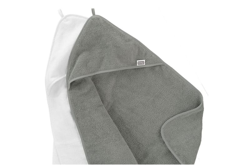 Babycape Basic 75 x 75 cm 2-Pack Grå - Textil & mattor - Barntextilier - Sängkläder barn