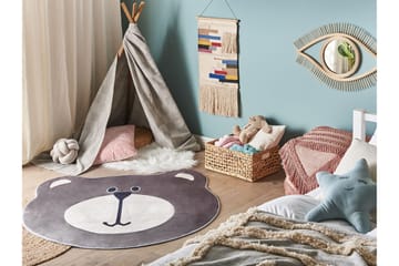 Barnmatta Colargol 120x120 cm - Brun - Textil & mattor - Barntextilier - Lekmatta & matta barnrum