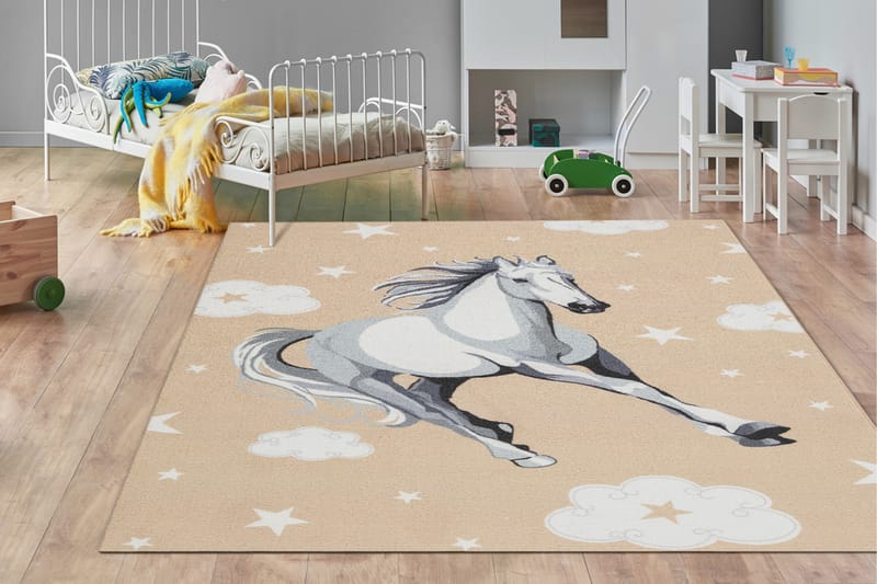 Play Barnmatta 140x200 cm - Beige - Textil & mattor - Barntextilier - Lekmatta & matta barnrum