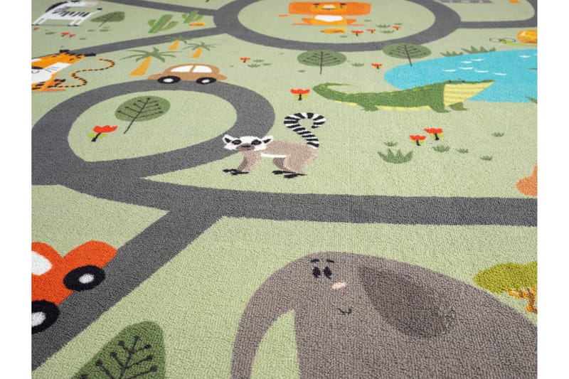 Play Barnmatta 140x200 cm - Grön - Textil & mattor - Barntextilier - Lekmatta & matta barnrum