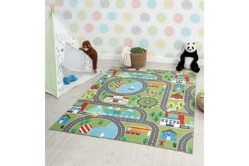 Play Barnmatta 140x200 cm - Grön - Textil & mattor - Barntextilier - Lekmatta & matta barnrum